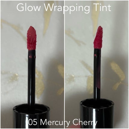グロウラッピングティント 05 マーキュリーチェリー/LIPGUARDIAN/リップティントを使ったクチコミ(2枚目)