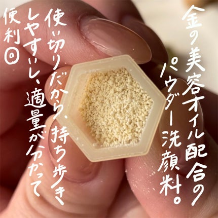 スイサイ ビューティクリア ゴールド パウダーウォッシュ/スイサイ ビューティクリア/洗顔パウダーを使ったクチコミ(2枚目)