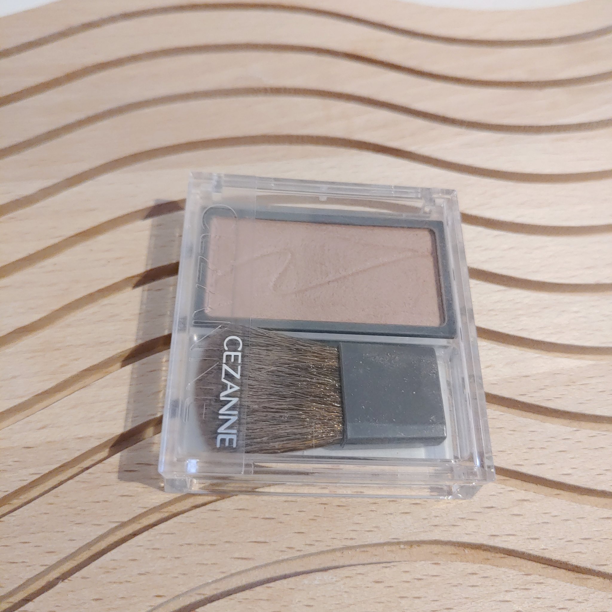 チークブラッシュ/CEZANNE/パウダーチークを使ったクチコミ（1枚目）