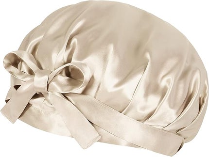 COCOSILK COCOSILK シルク ナイトキャップ(前結びリボンタイプ)