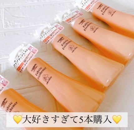 オーガニックランドリー ファブリックフレッシュナー オーキッドの香り/ラ コルベイユ/ファブリックミストを使ったクチコミ(2枚目)