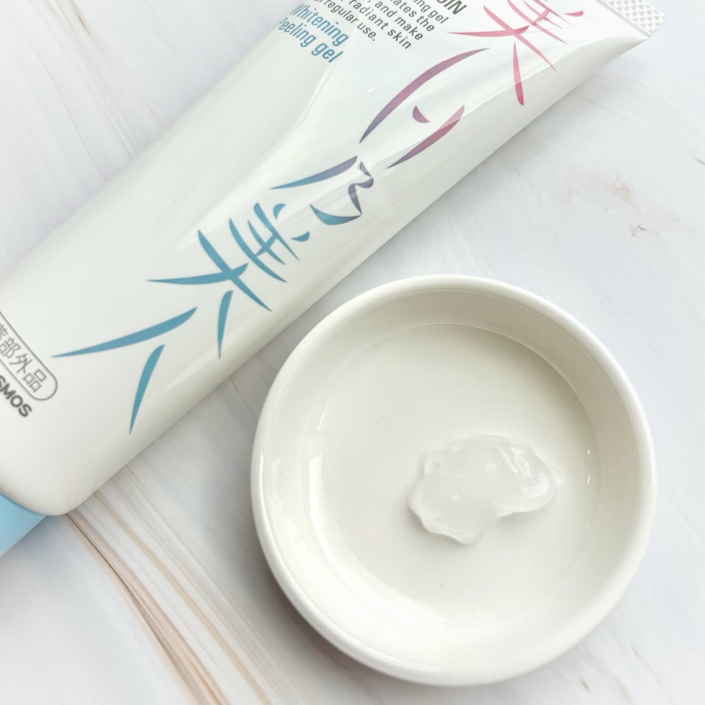 美白乃美人ピーリングジェル/ブレーンコスモス/ピーリングを使ったクチコミ(2枚目)