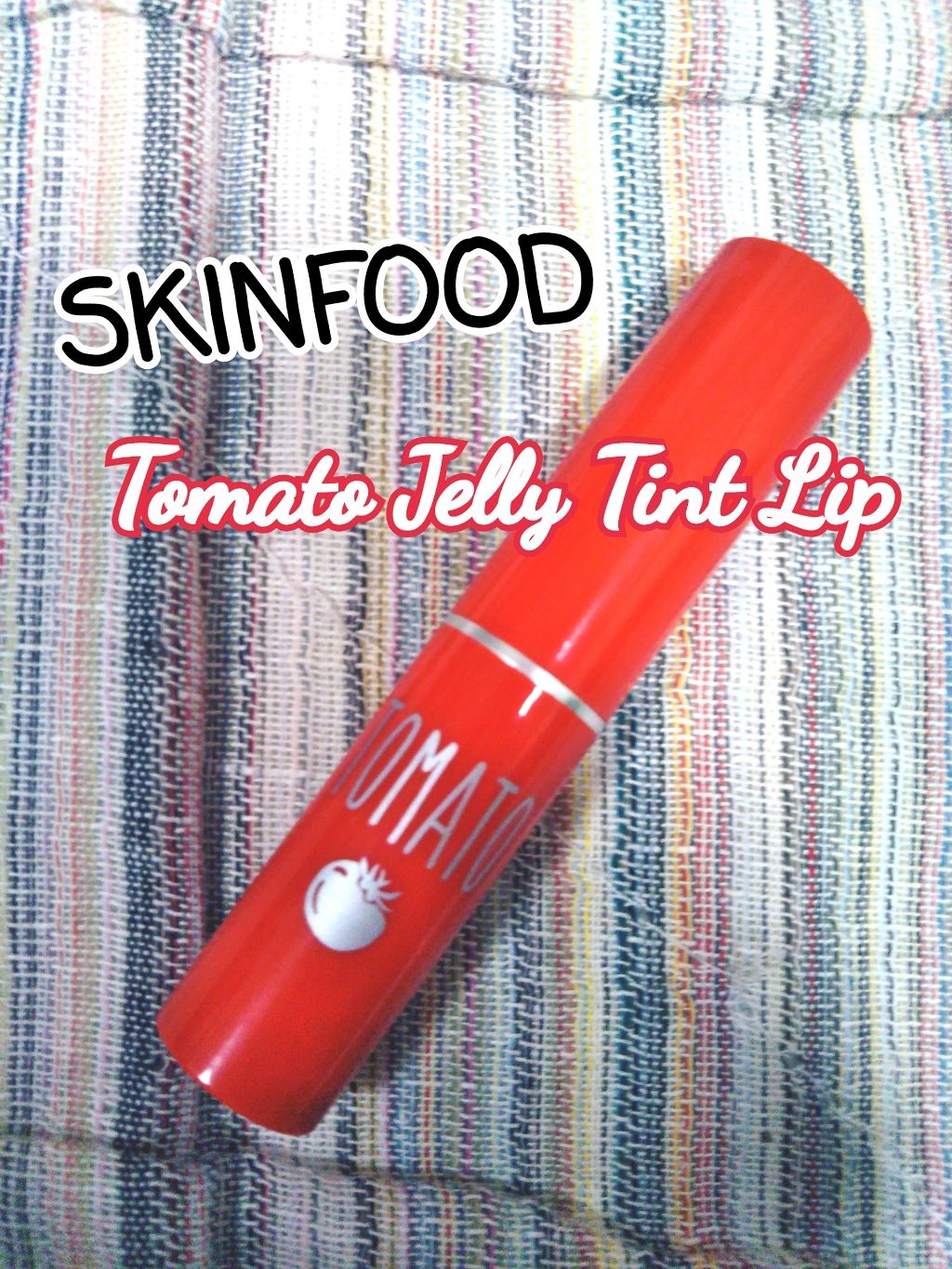 トマト ジェリー ティント リップ/SKINFOOD/リップティントを使ったクチコミ（1枚目）