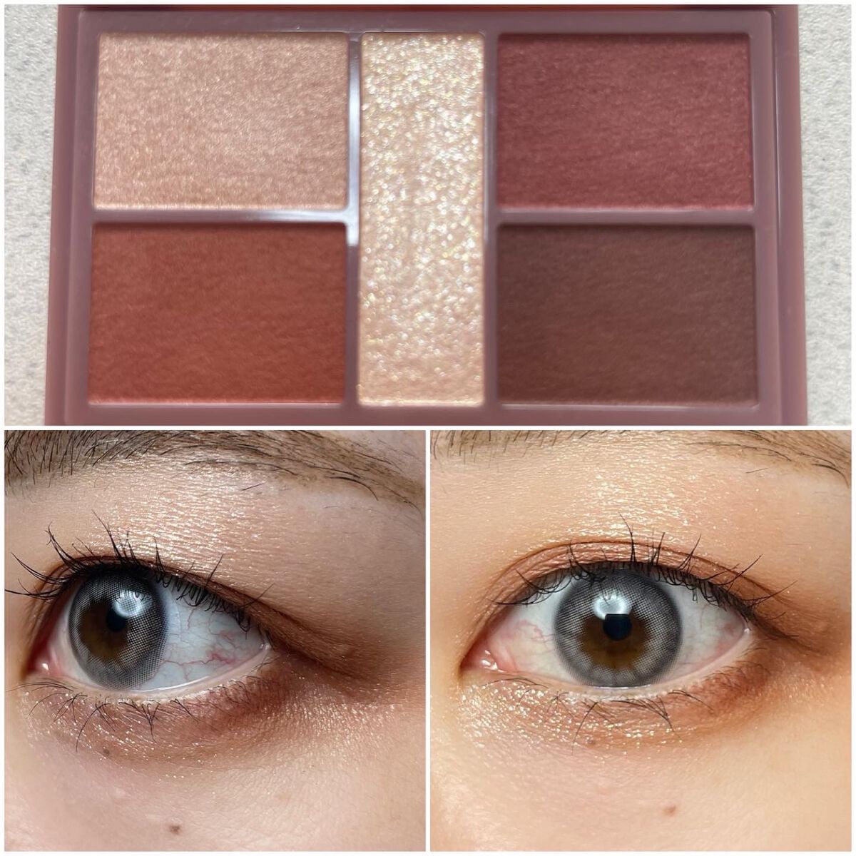 natsumi on LIPS 「.CANMAKEパーフェクトスタイリストアイズv28ラズベリー..」(3枚目)