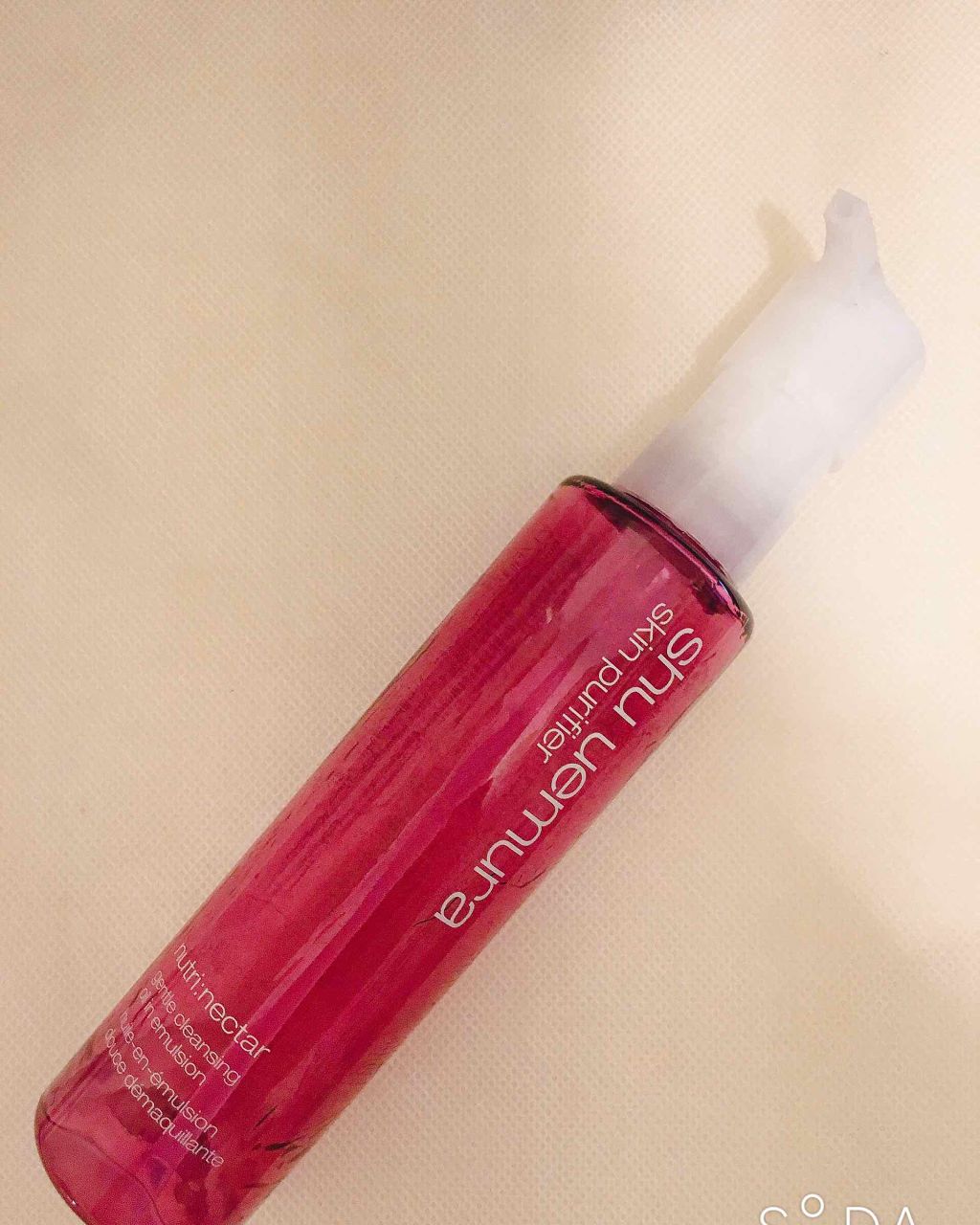 ジェントルネクター クレンジング オイル イン エマルジョン/shu uemura/クレンジングジェルを使ったクチコミ（1枚目）