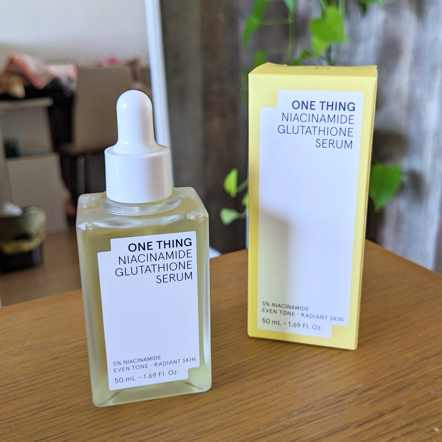 ナイアシンアミドグルタチオンセラム/ONE THING/美容液を使ったクチコミ(3枚目)