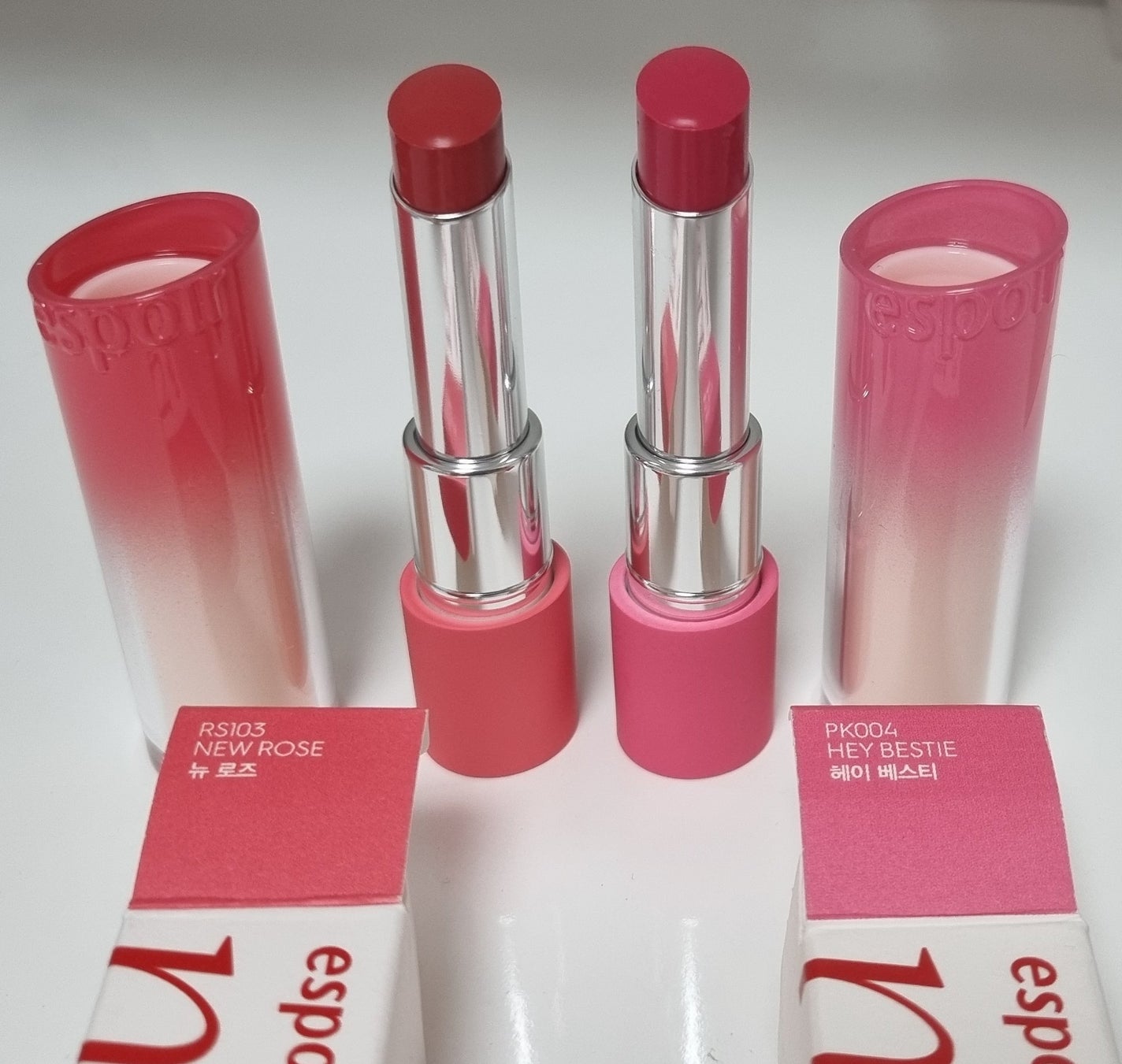 ノーウェアリップスティック バーミンググロー/espoir/口紅を使ったクチコミ(2枚目)