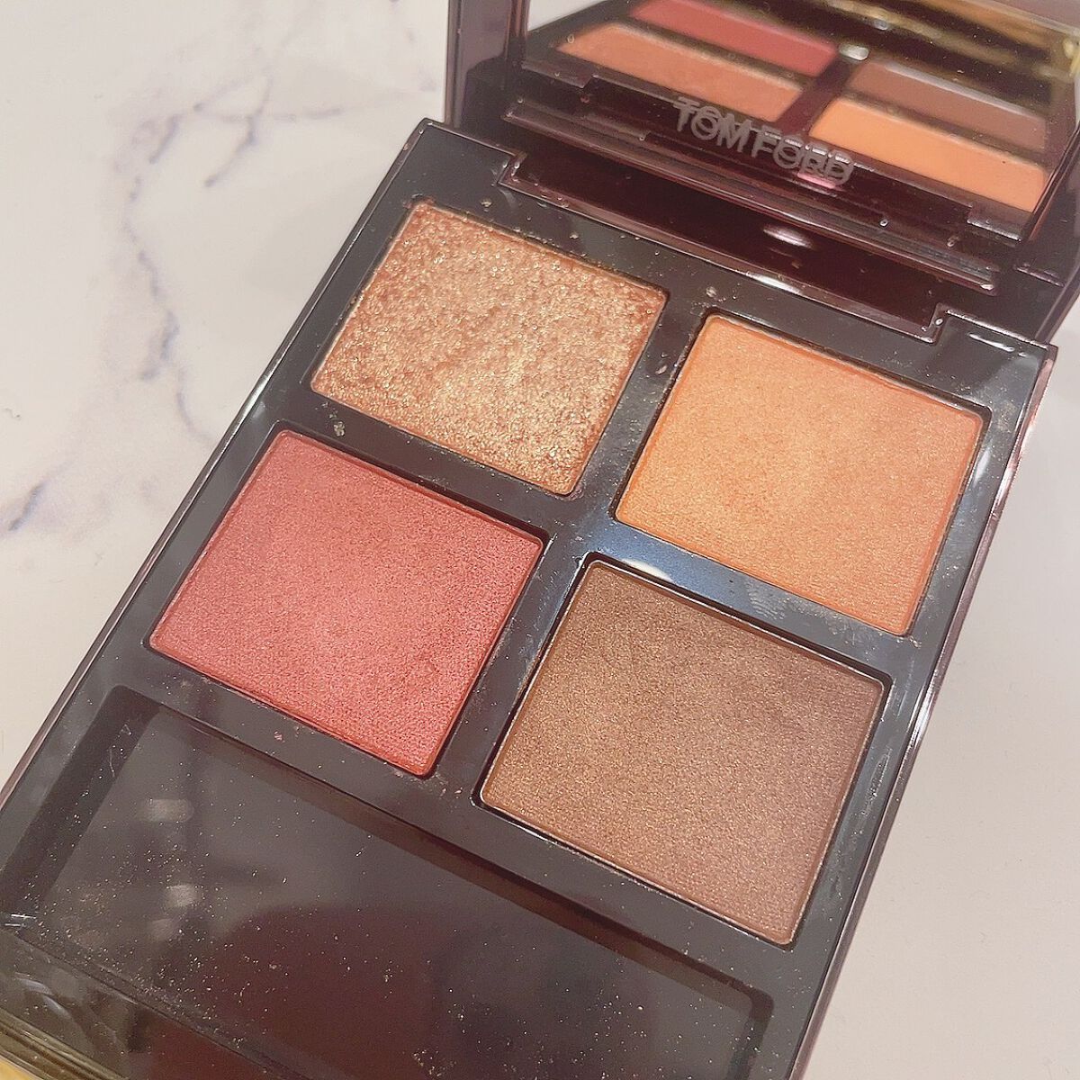 アイ カラー クォード/TOM FORD BEAUTY/アイシャドウパレットを使ったクチコミ(4枚目)