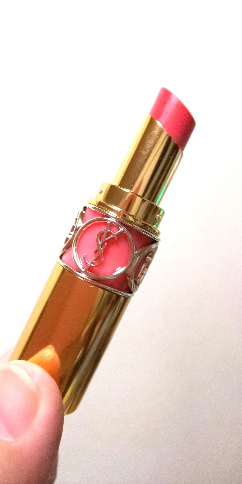 ルージュ ヴォリュプテ シャイン/YVES SAINT LAURENT BEAUTE/口紅を使ったクチコミ(1枚目)