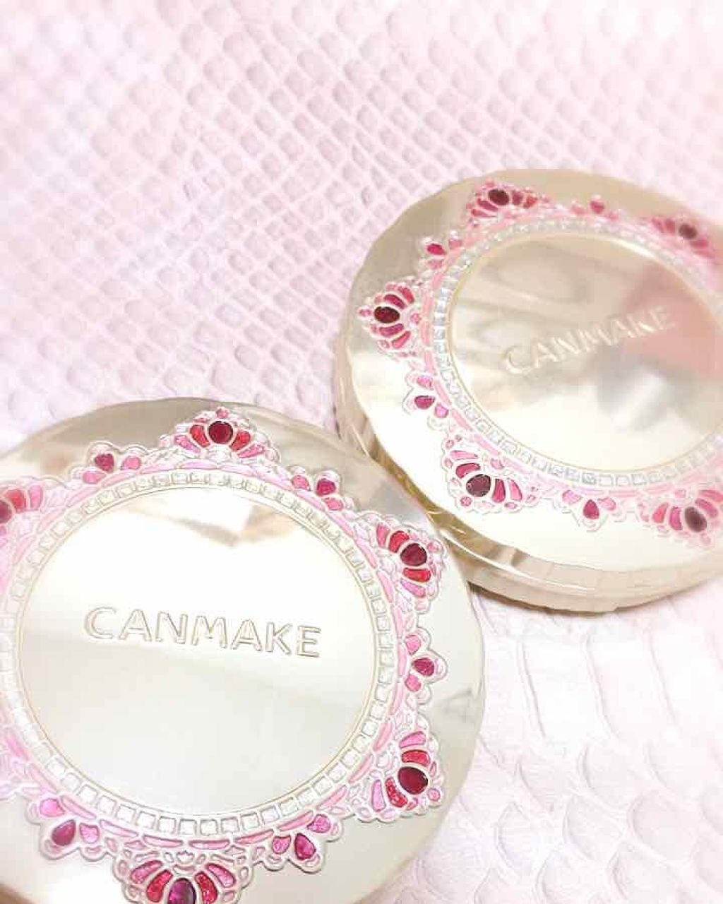 【旧品】マシュマロフィニッシュパウダー/キャンメイク/プレストパウダーを使ったクチコミ(1枚目)