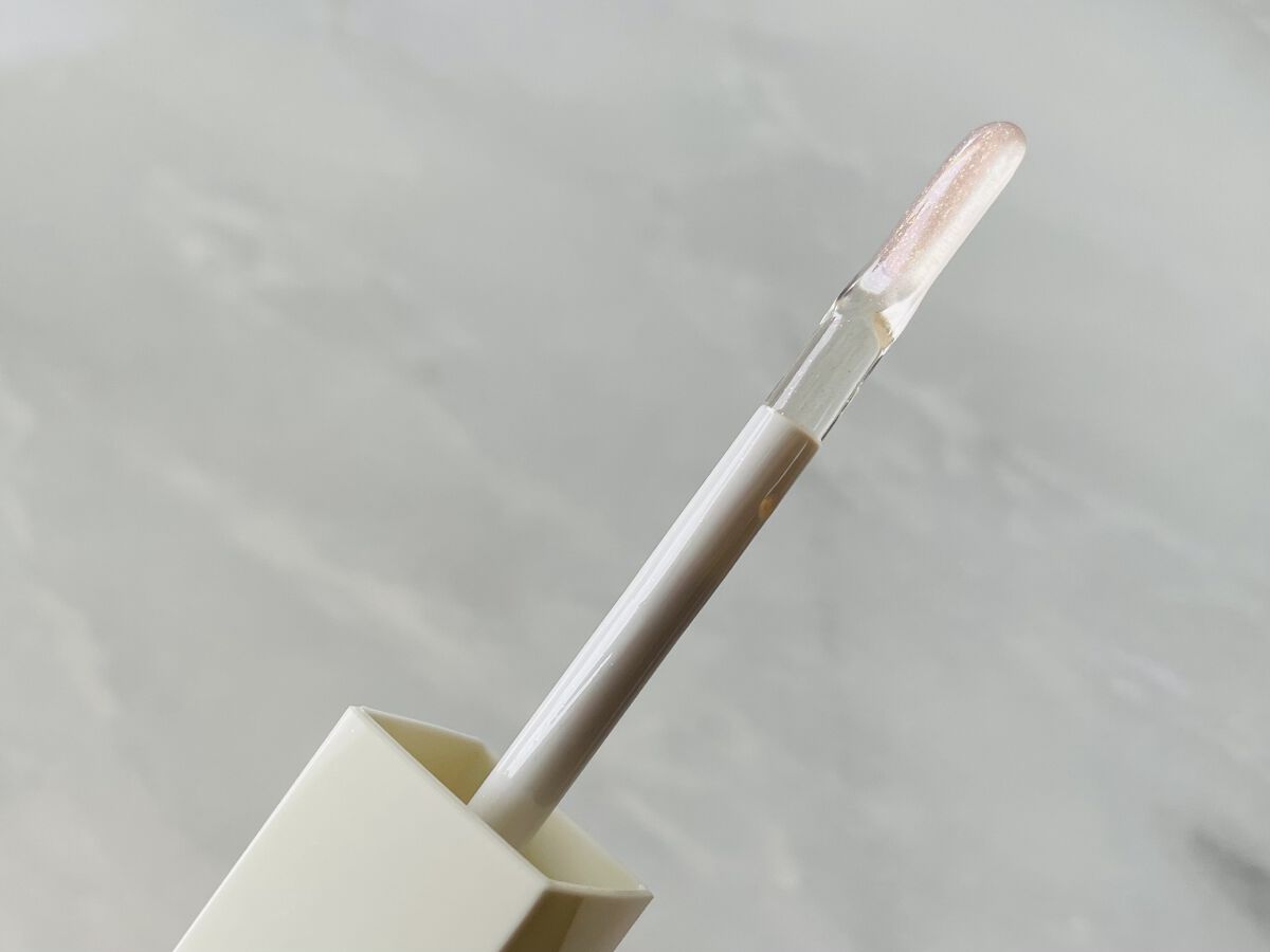 ぽってリップオイル 03 スパークルスノー/muice/リップグロスを使ったクチコミ（2枚目）