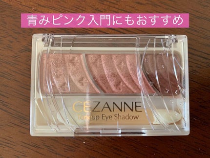 トーンアップアイシャドウ/CEZANNE/アイシャドウパレットを使ったクチコミ(1枚目)