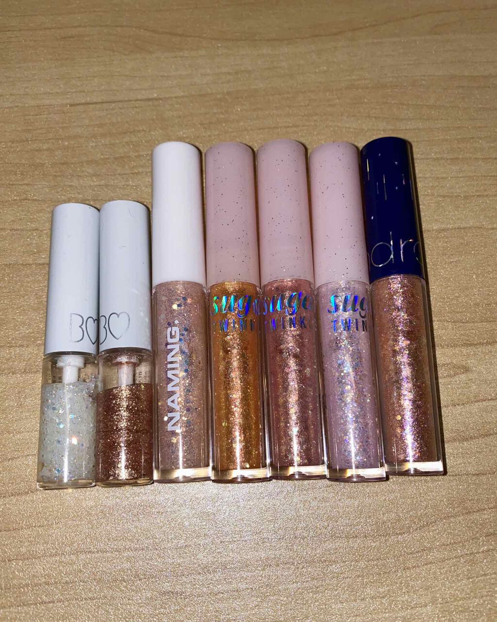 リキッド グリッター シャドウ/rom&nd/グリッターを使ったクチコミ（1枚目）