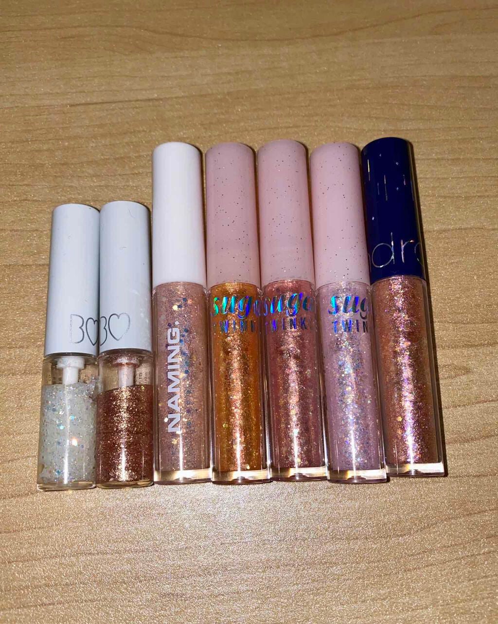 リキッド グリッター シャドウ/rom&nd/グリッターを使ったクチコミ(1枚目)