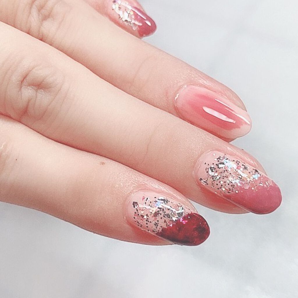 ナチュラルネイルカラーN 126 Lilac/デュカート/マニキュアを使ったクチコミ（3枚目）