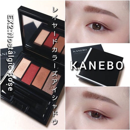 レイヤードカラーズアイシャドウ/KANEBO/アイシャドウパレットを使ったクチコミ(7枚目)