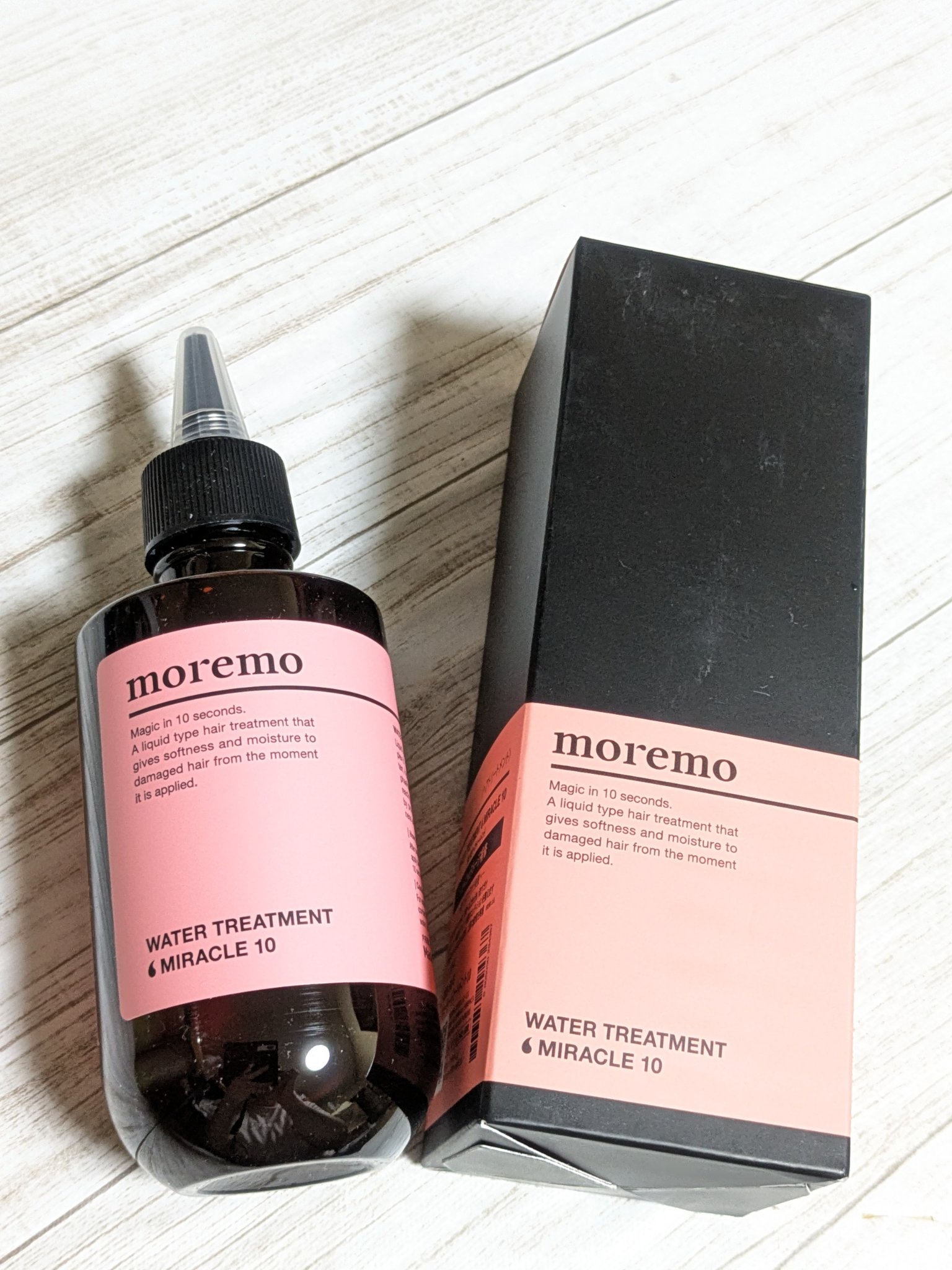 ウォータートリートメントミラクル10 200ml/moremo/洗い流すヘアトリートメントを使ったクチコミ（2枚目）