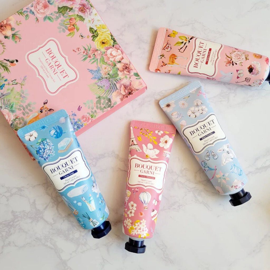 フレグランスハンドクリーム 4種セット/Bouquet Garni/ハンドクリームを使ったクチコミ(2枚目)