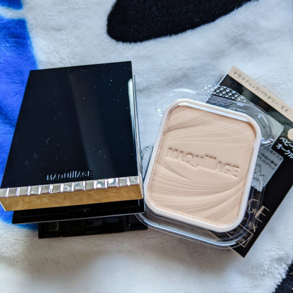 ドラマティックパウダリー EX/マキアージュ/パウダーファンデーションを使ったクチコミ(2枚目)