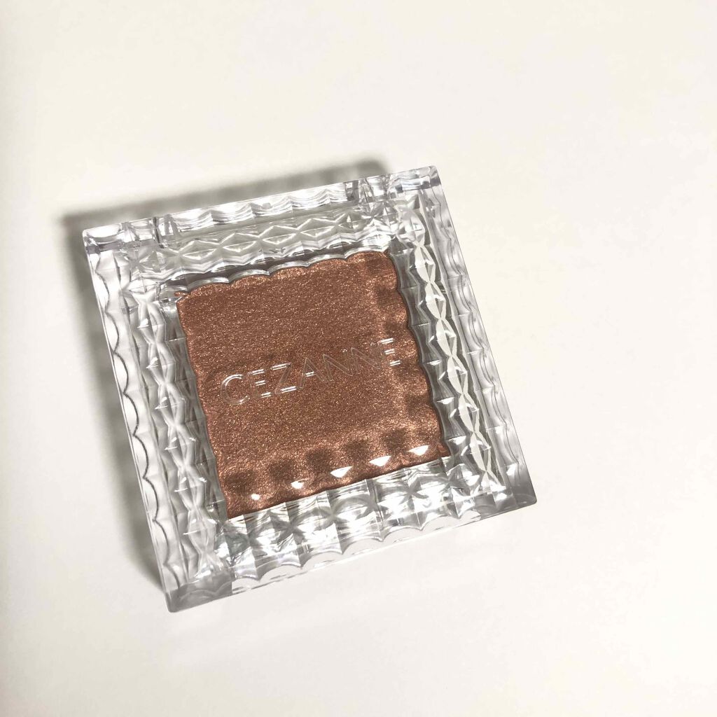 シングルカラーアイシャドウ/CEZANNE/単色アイシャドウを使ったクチコミ（1枚目）