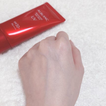 ブライトニングスキントリートUV/ALBLANC/日焼け止めローションを使ったクチコミ(4枚目)