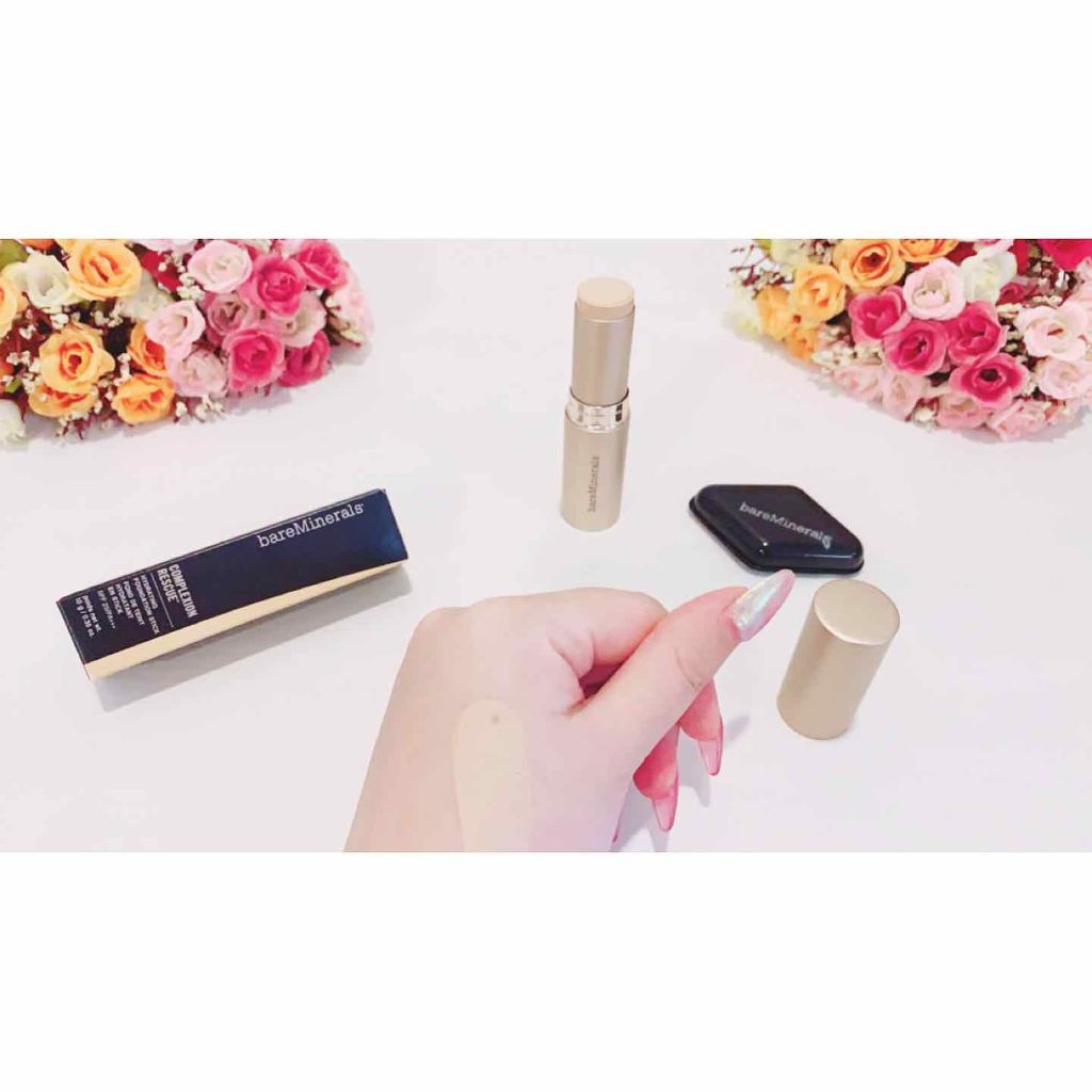 CR ハイドレイティング ファンデーション スティック/bareMinerals/その他ファンデーションを使ったクチコミ(2枚目)