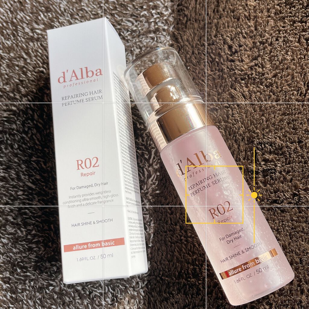 プロフェッショナルリペアリングヘアパヒュームセラム/ダルバ/ヘアミストを使ったクチコミ(1枚目)