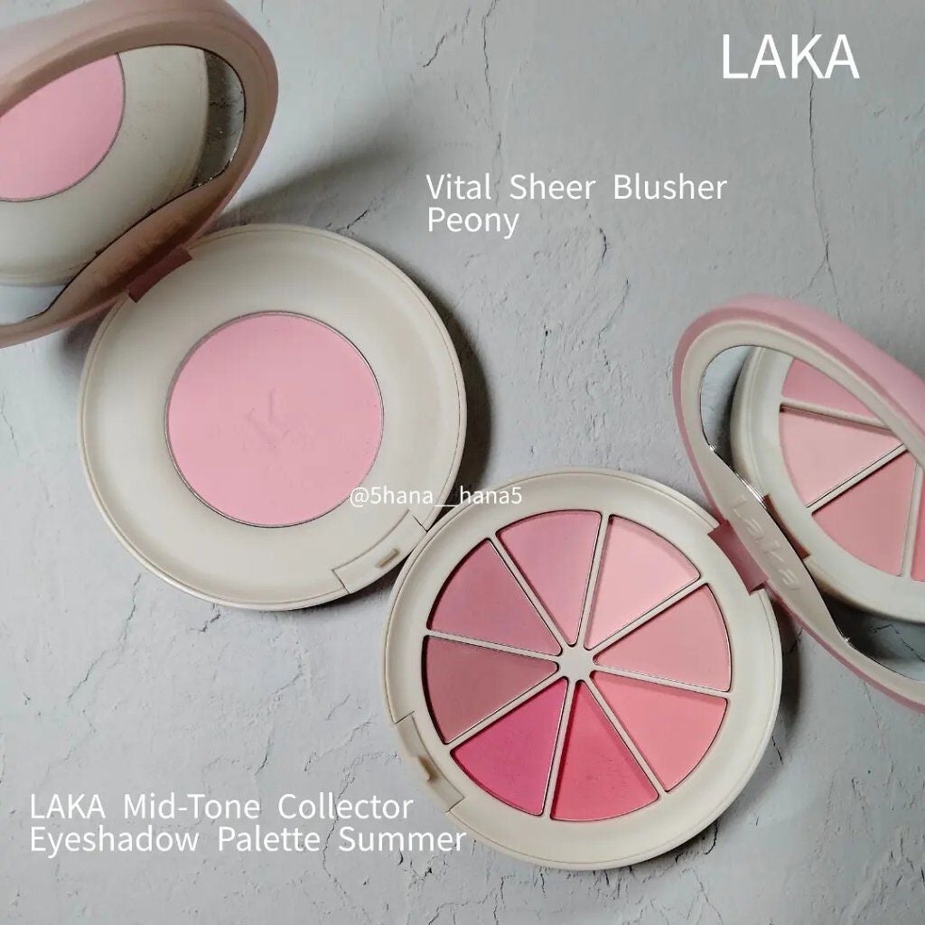 バイタルシアーブラッシャー/Laka/パウダーチークを使ったクチコミ(1枚目)