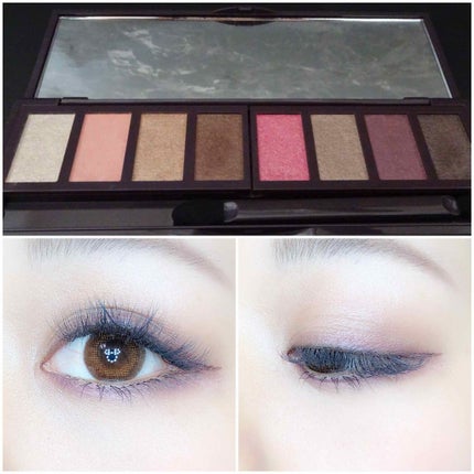 グラマラスリッチ アイパレット (クリスマスコフレ 2018)/Visée/メイクアップキットを使ったクチコミ(3枚目)