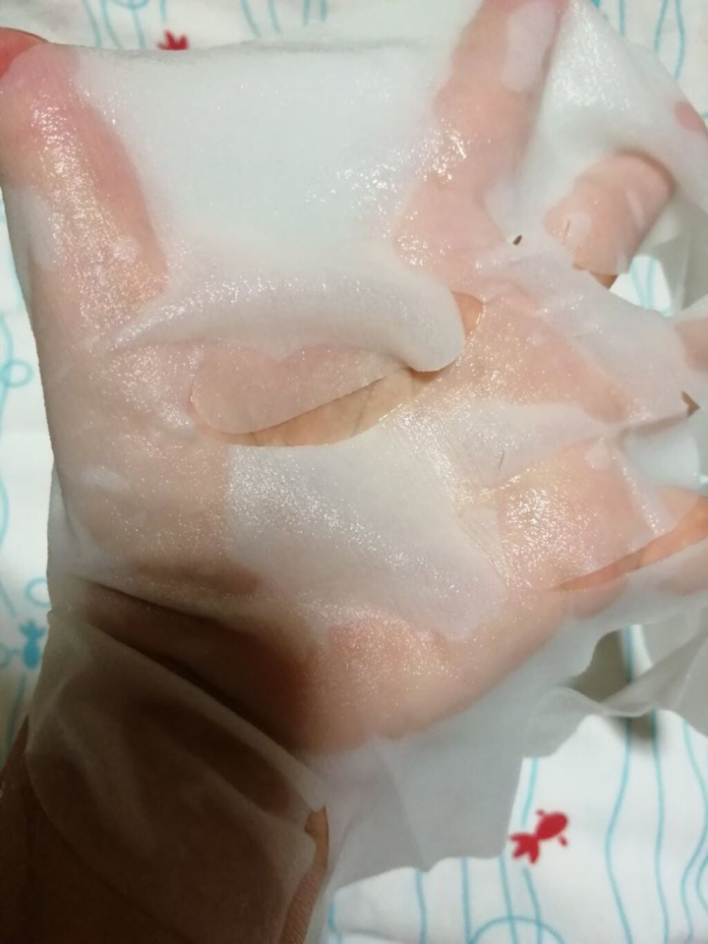 潤浸保湿 モイストリペアシートマスク/キュレル/シートマスク・パックを使ったクチコミ(4枚目)