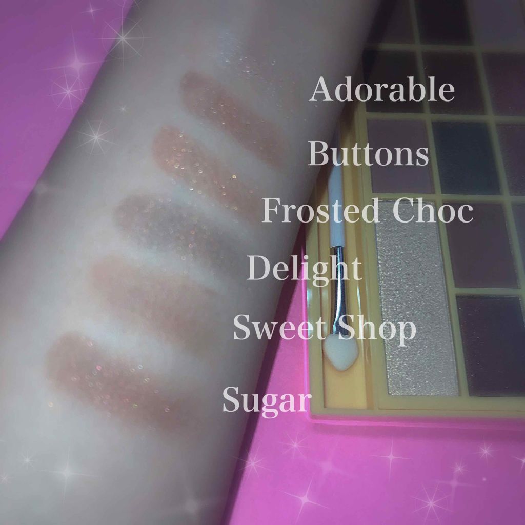 アイラブチョコレート/MAKEUP REVOLUTION/アイシャドウパレットを使ったクチコミ（3枚目）