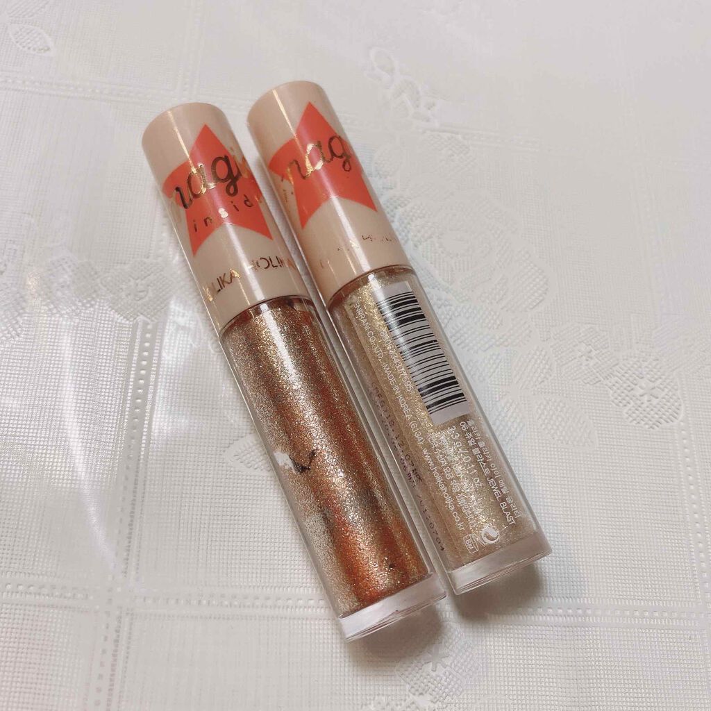 アイメタルグリッター 01/HOLIKA HOLIKA/グリッターを使ったクチコミ（1枚目）