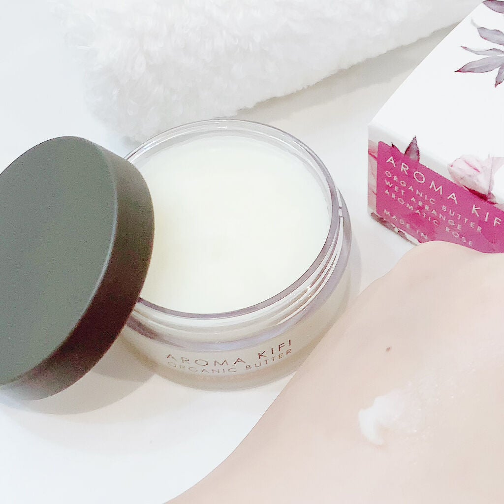 オーガニックバター ウェットアレンジ/AROMA KIFI/ヘアバームを使ったクチコミ(4枚目)