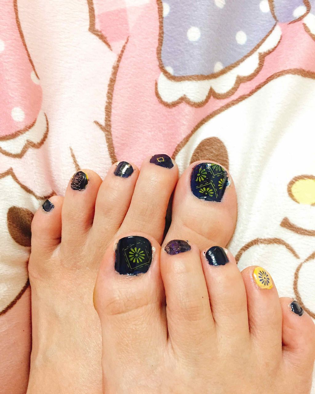 サンリオネイル/DAISO/マニキュアを使ったクチコミ(2枚目)