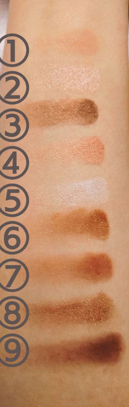 UR GLAM BLOOMING EYE COLOR PALETTE/U R GLAM/アイシャドウパレットを使ったクチコミ(4枚目)