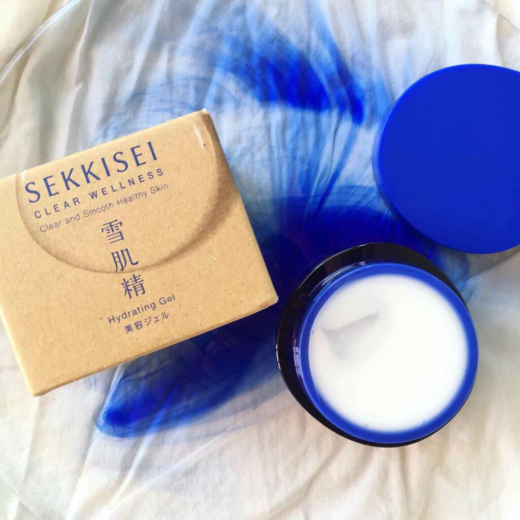 クリアウェルネス ハイドレイティング ジェル/雪肌精/フェイスクリームを使ったクチコミ（1枚目）