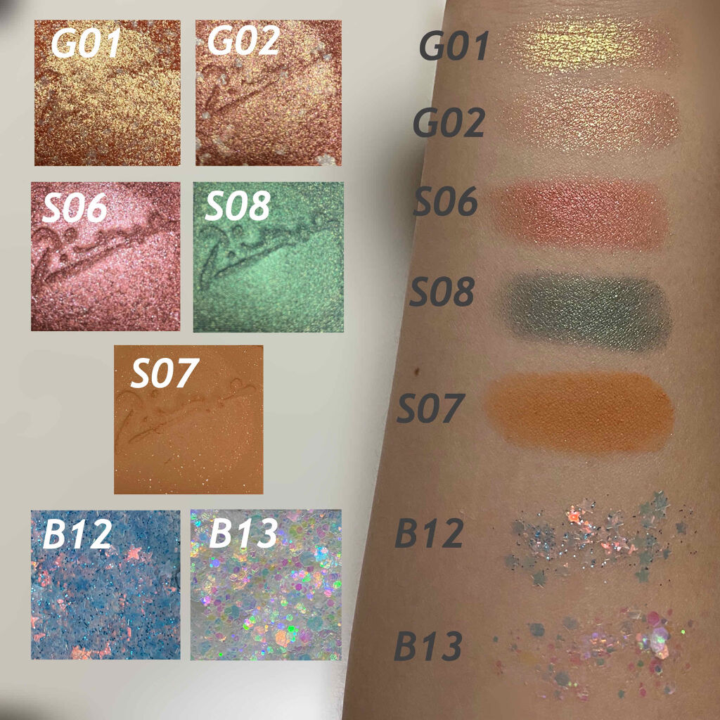 ZEESEA ×PICASSO COLOREYESHADOW/ZEESEA/アイシャドウパレットを使ったクチコミ（3枚目）