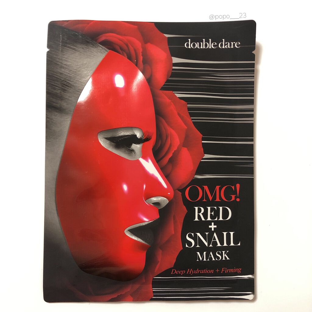 OMG! Love Gift Set (Red Snail Mask )/double dare/その他キットセットを使ったクチコミ（1枚目）
