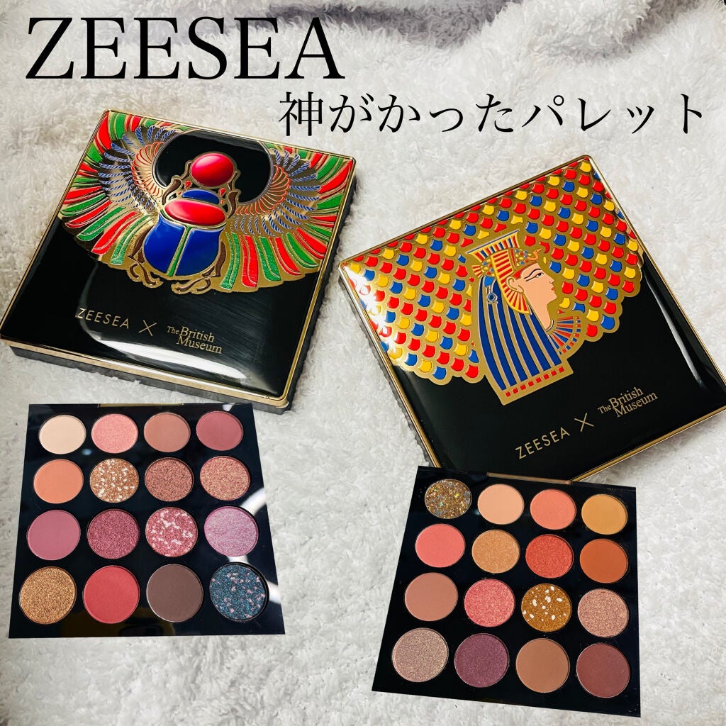 大英博物館 エジプトシリーズ アイシャドウパレット/ZEESEA/アイシャドウパレットを使ったクチコミ(1枚目)