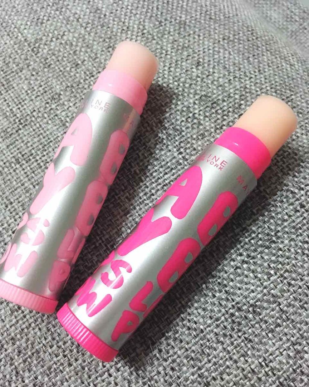 リップクリーム ピンクグロウ/MAYBELLINE NEW YORK/リップケアを使ったクチコミ（2枚目）