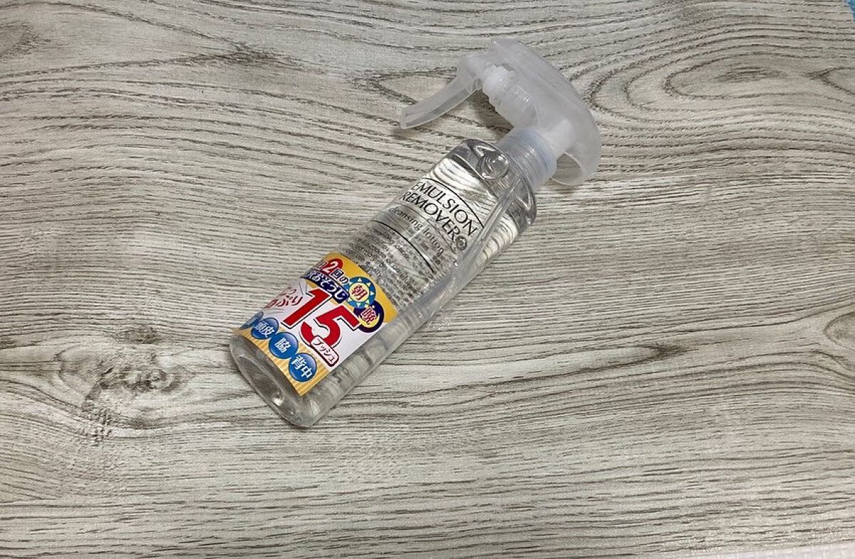 エマルジョンリムーバー　300ml/200ml/水橋保寿堂製薬/その他洗顔料を使ったクチコミ（1枚目）
