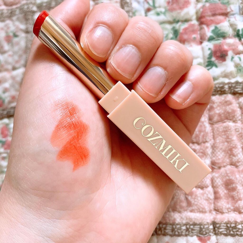 スリム マットリップ/COZMIKI/口紅を使ったクチコミ（3枚目）