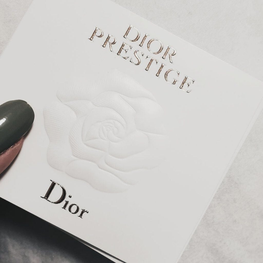 プレステージ マイクロ ユイル ド ローズ セラム/Dior/美容液を使ったクチコミ(1枚目)