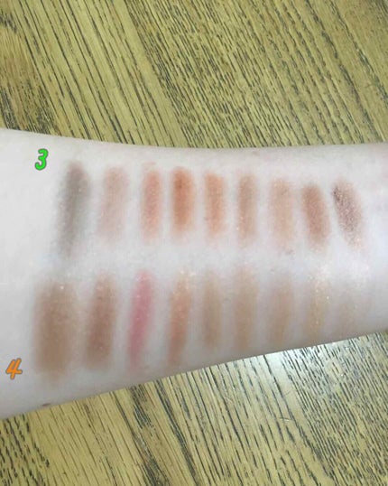 36カラーアイシャドウパレット/ドン・キホーテ/アイシャドウパレットを使ったクチコミ(4枚目)