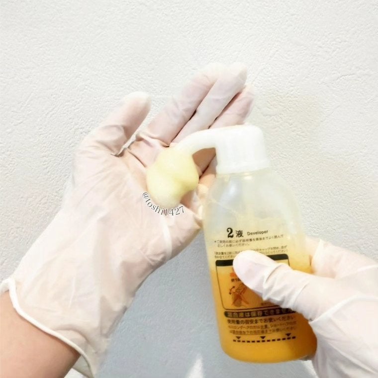 泡カラー/リーゼ/ヘアカラーを使ったクチコミ(4枚目)