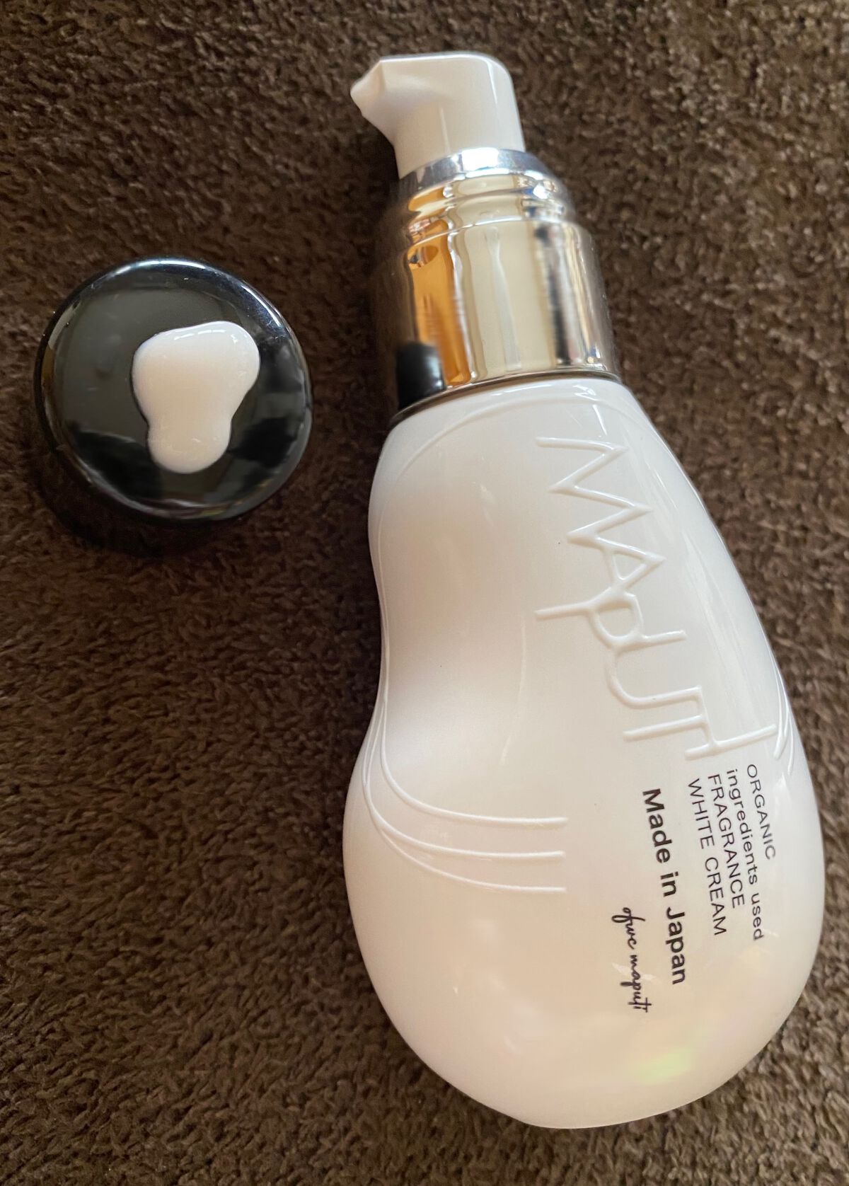 オーガニックフレグランスホワイトクリーム/MAPUTI/デリケートゾーンケアを使ったクチコミ（1枚目）