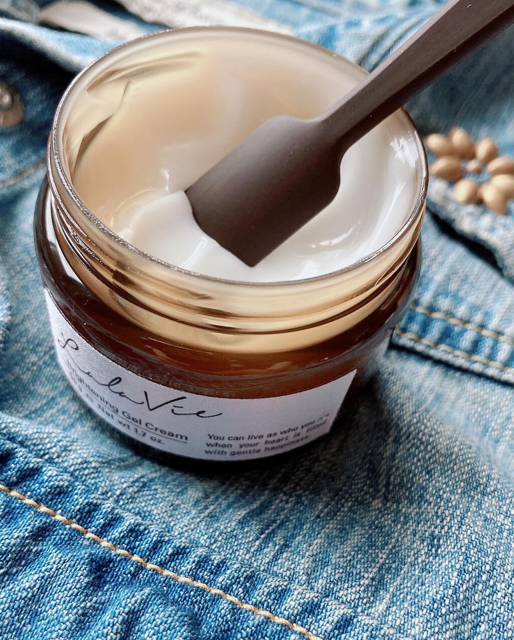 ブライトニング ジェル クリーム/Lala Vie/フェイスクリームを使ったクチコミ(3枚目)