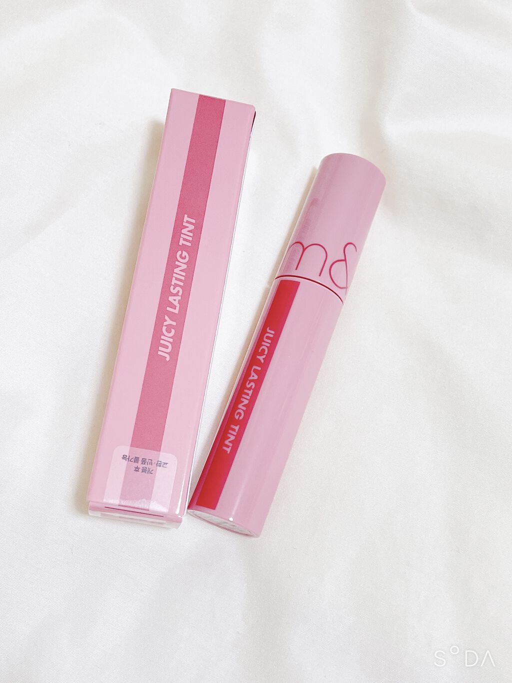 ジューシーラスティングティント/rom&nd/リップティントを使ったクチコミ（1枚目）