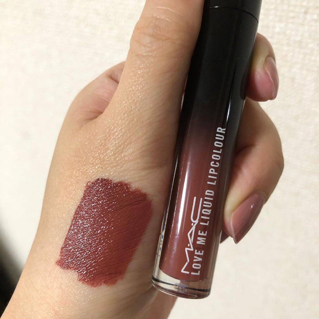 ラブ ミー リキッド リップカラー/M・A・C/口紅を使ったクチコミ(4枚目)