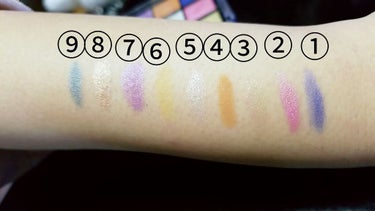 UR GLAM　BLOOMING EYE COLOR PALETTE/U R GLAM/アイシャドウパレットを使ったクチコミ（3枚目）